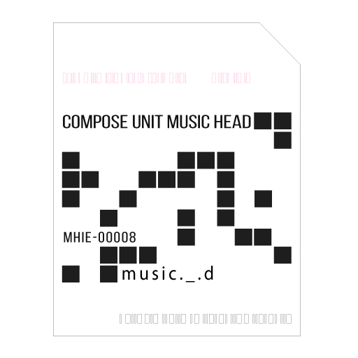 MUSIC HEAD - music._.d : electronic microSD 9 track music data collection