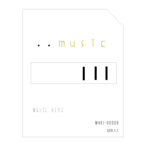 MUSIC HEAD - ..music : electronic microSD 9 track music data collection