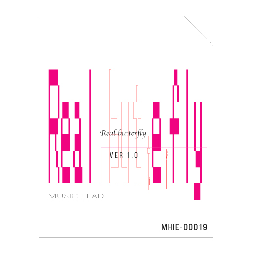 MUSIC HEAD - Real butterfly : electronic jazz microSD 12 track music data collection