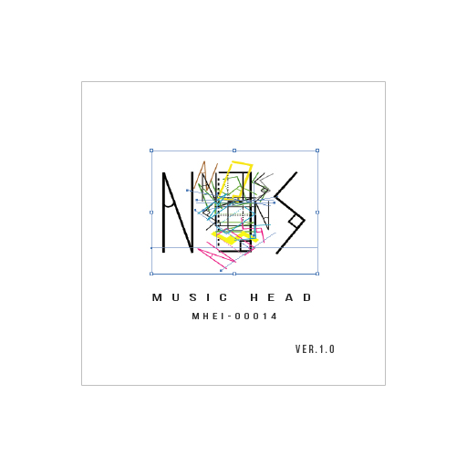 NDS 1.0 アルバムカバー - TSUKAMOTOのハイレゾ電子音楽アートワーク